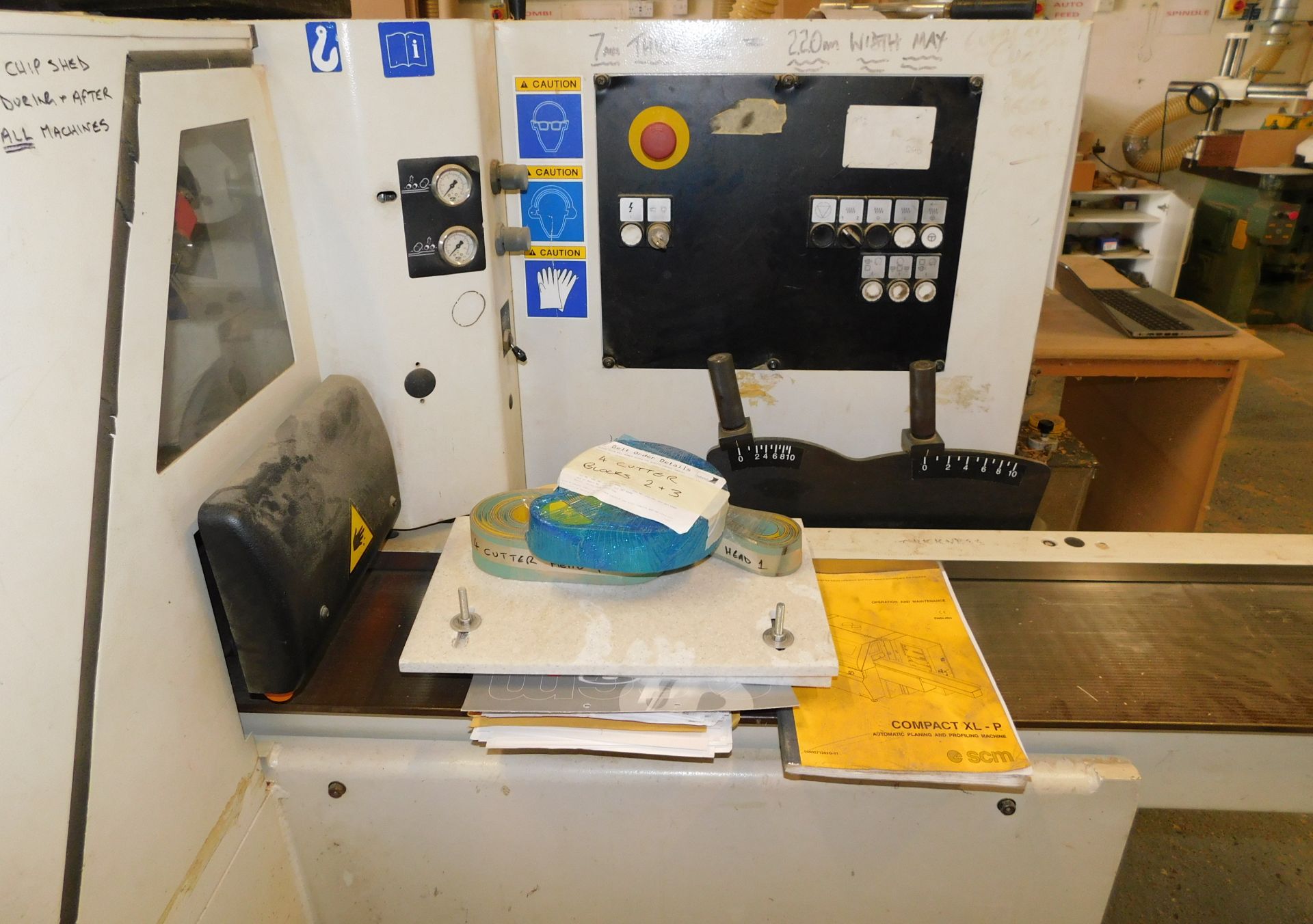 SCM Compact P 4-Sided Planer (2003), Serial Number AB/159569, Ref 071911 (Collection Either Monday - Image 3 of 4