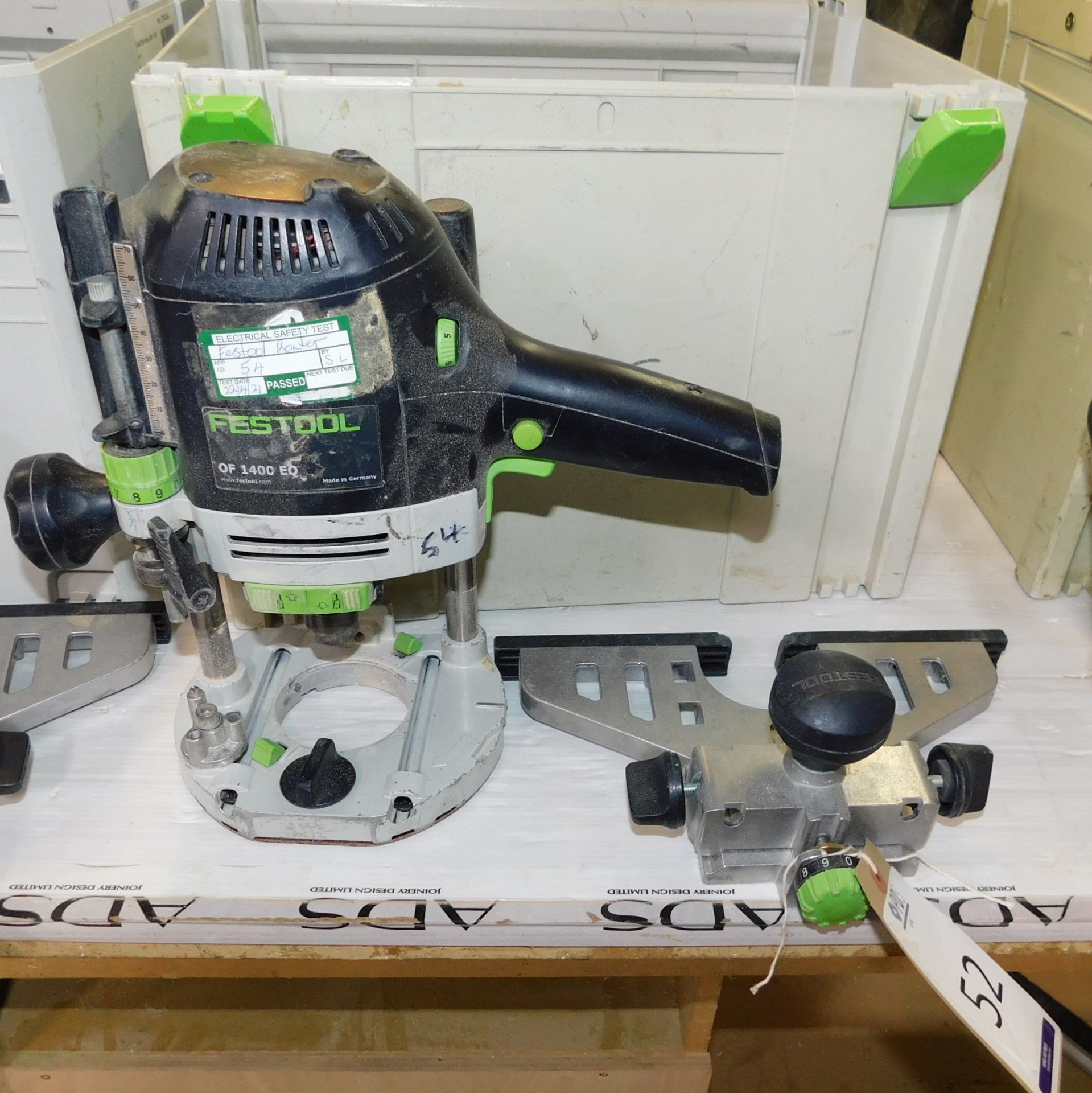 Festool OF 1400-EQ Router with Box, 110v