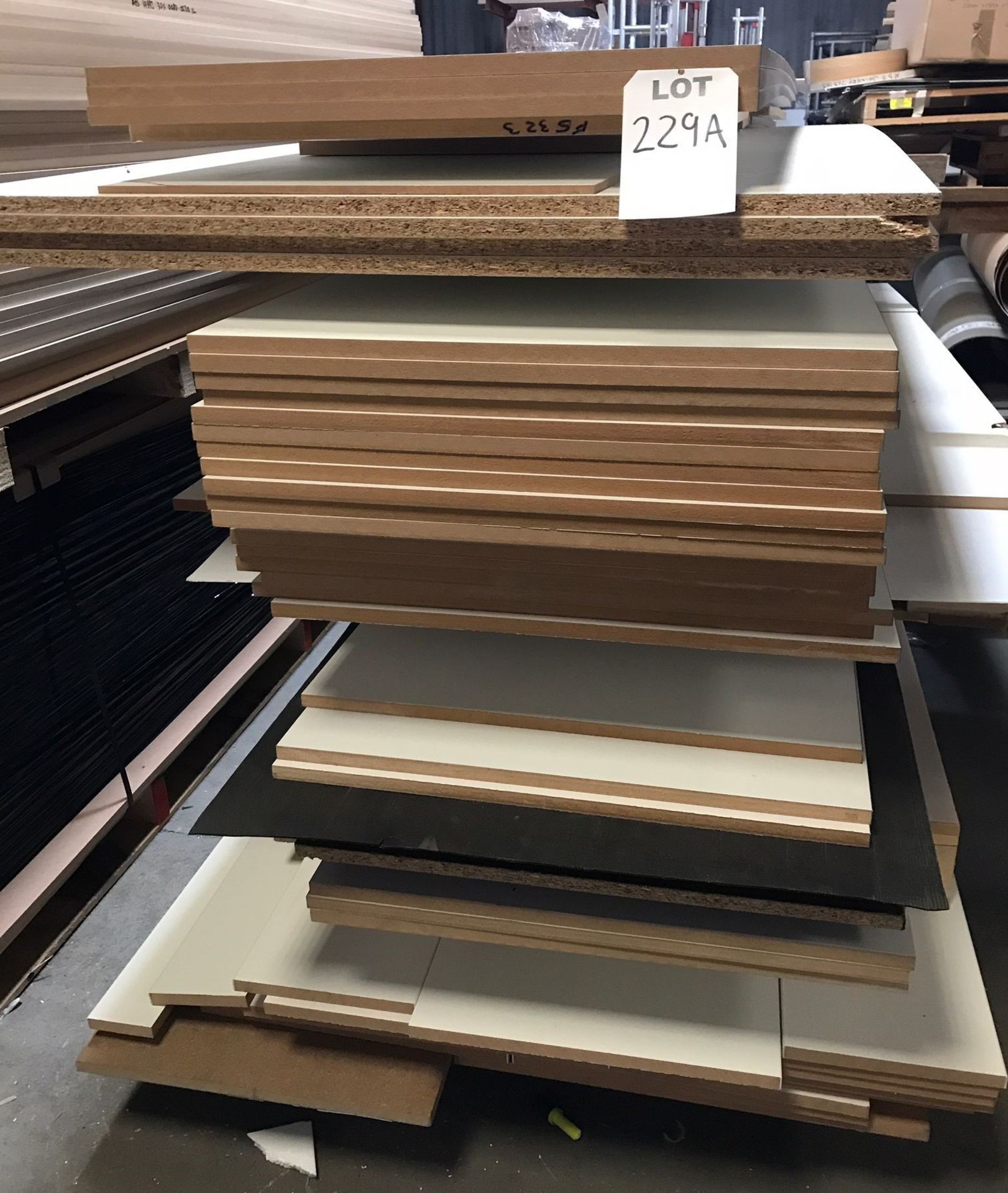Pallet of White Faced MDF Board & Chipboard Sheets - Image 2 of 2