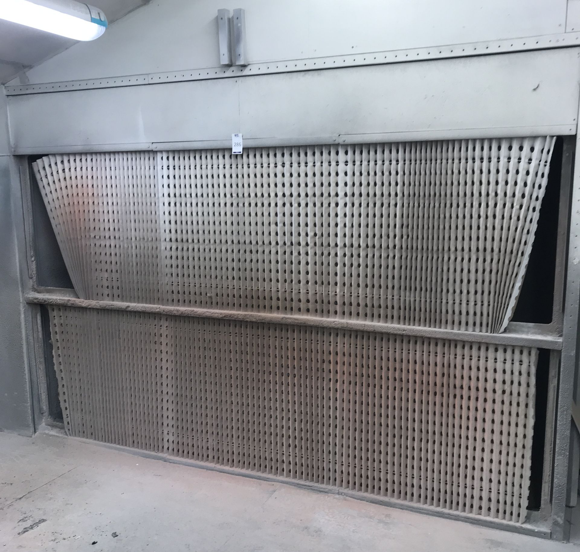 Twin Fercell Sectional Dryback Spray Booths (Purchaser to Dismantle - Must Provide RAMS, Copy of - Image 2 of 4