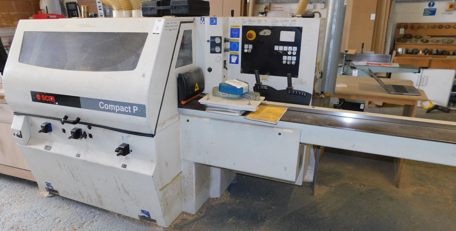 SCM Compact P 4-Sided Planer (2003), Serial Number AB/159569, Ref 071911 (Collection Either Monday