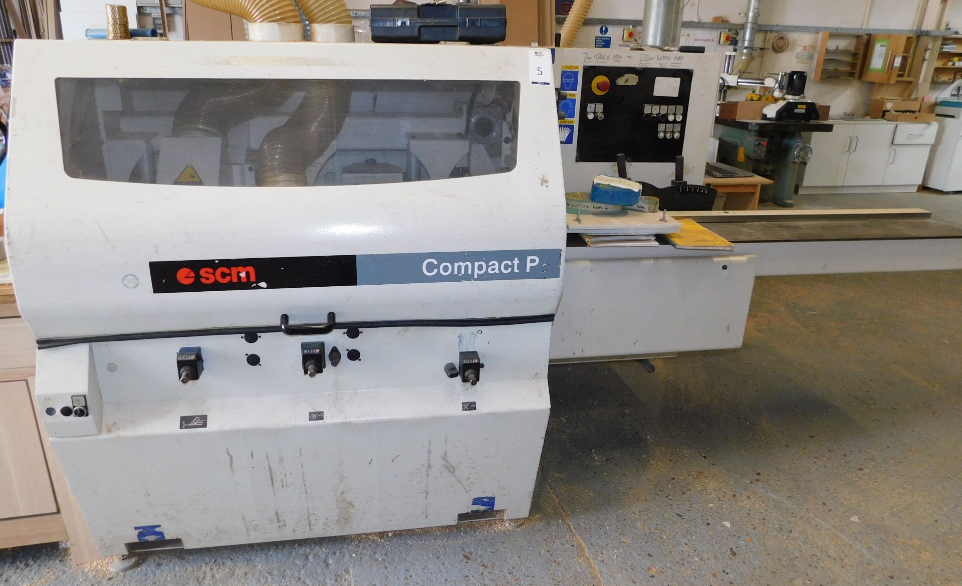 SCM Compact P 4-Sided Planer (2003), Serial Number AB/159569, Ref 071911 (Collection Either Monday - Image 2 of 4