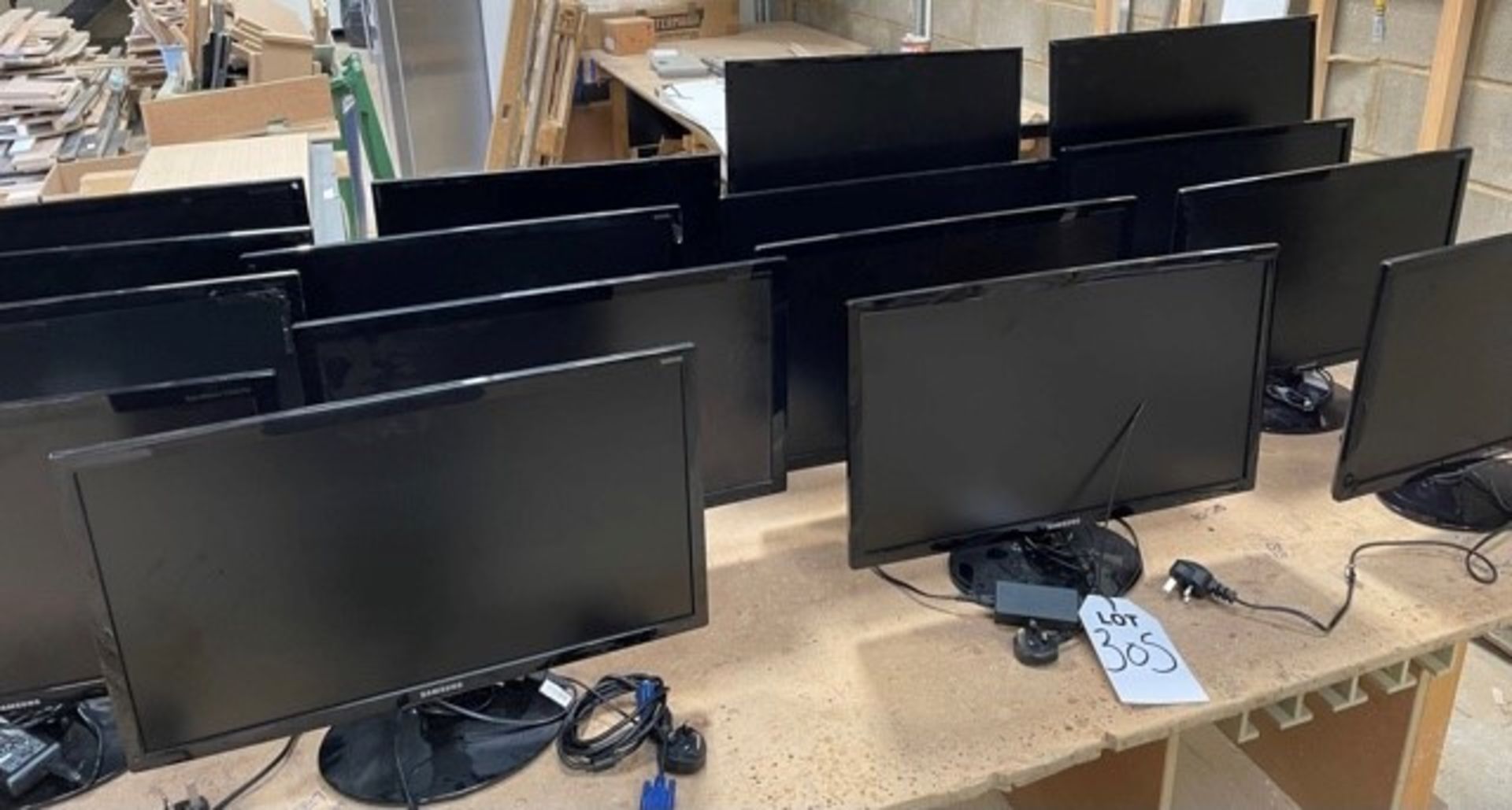 16 Samsung S24D300H Flat Panel Monitors with PSU’s