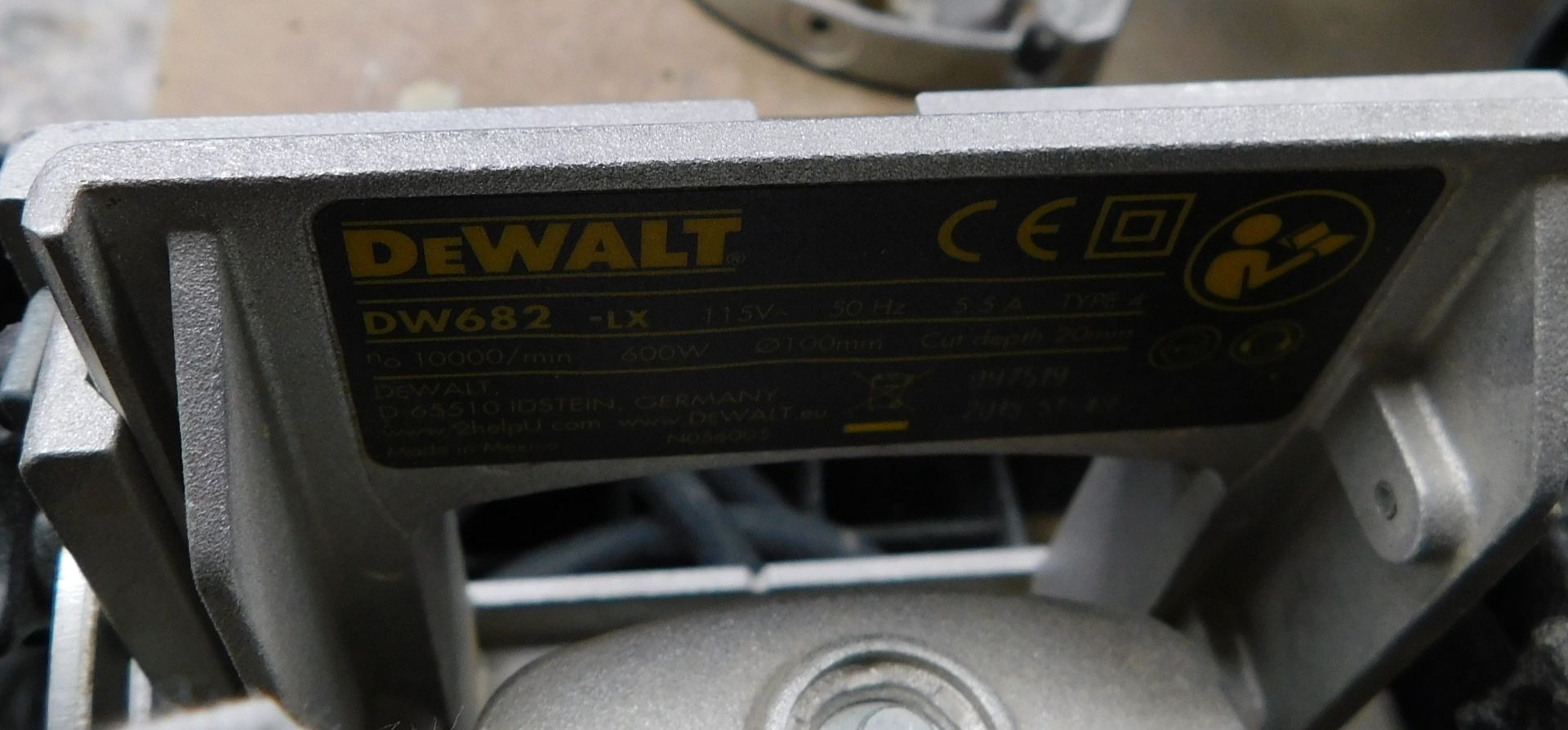 DeWalt DW682 Biscuit Jointer, 110v - Image 4 of 4