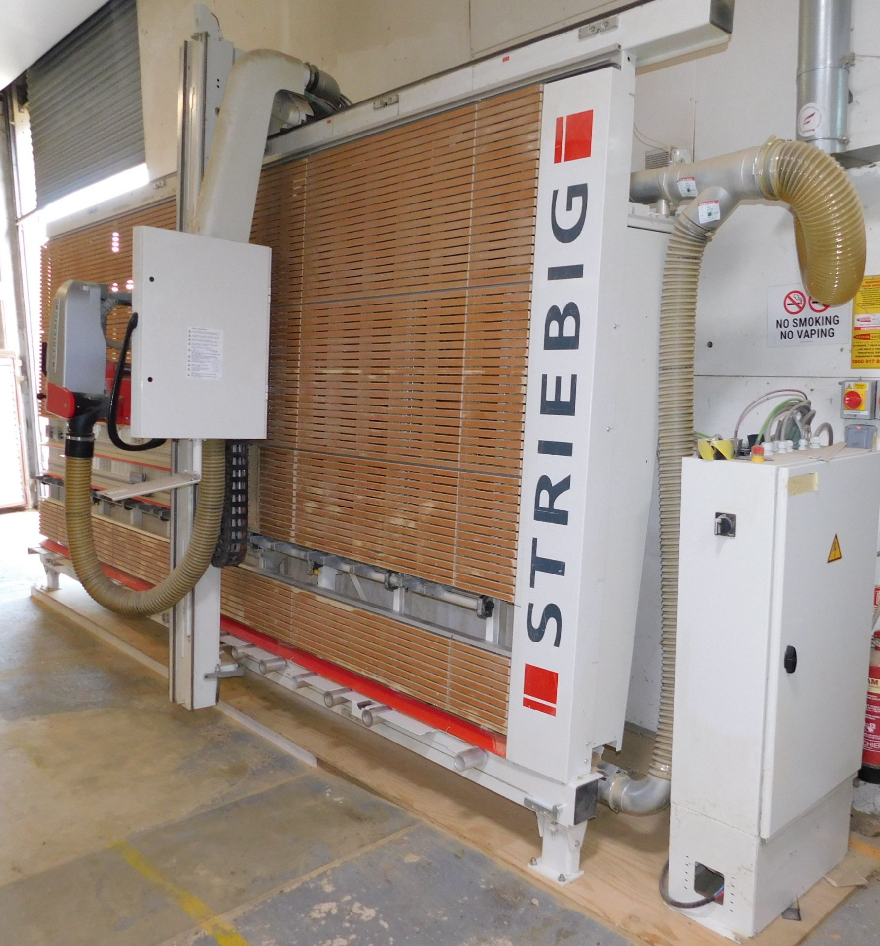 Striebig 5224 Vertical Panel Saw with Control 09 Vertical Head (2017), Scoring Saw Unit VSA; 240mm - Image 2 of 8