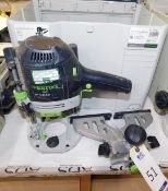 Festool OF 1400-EQ Router with Box, 110v