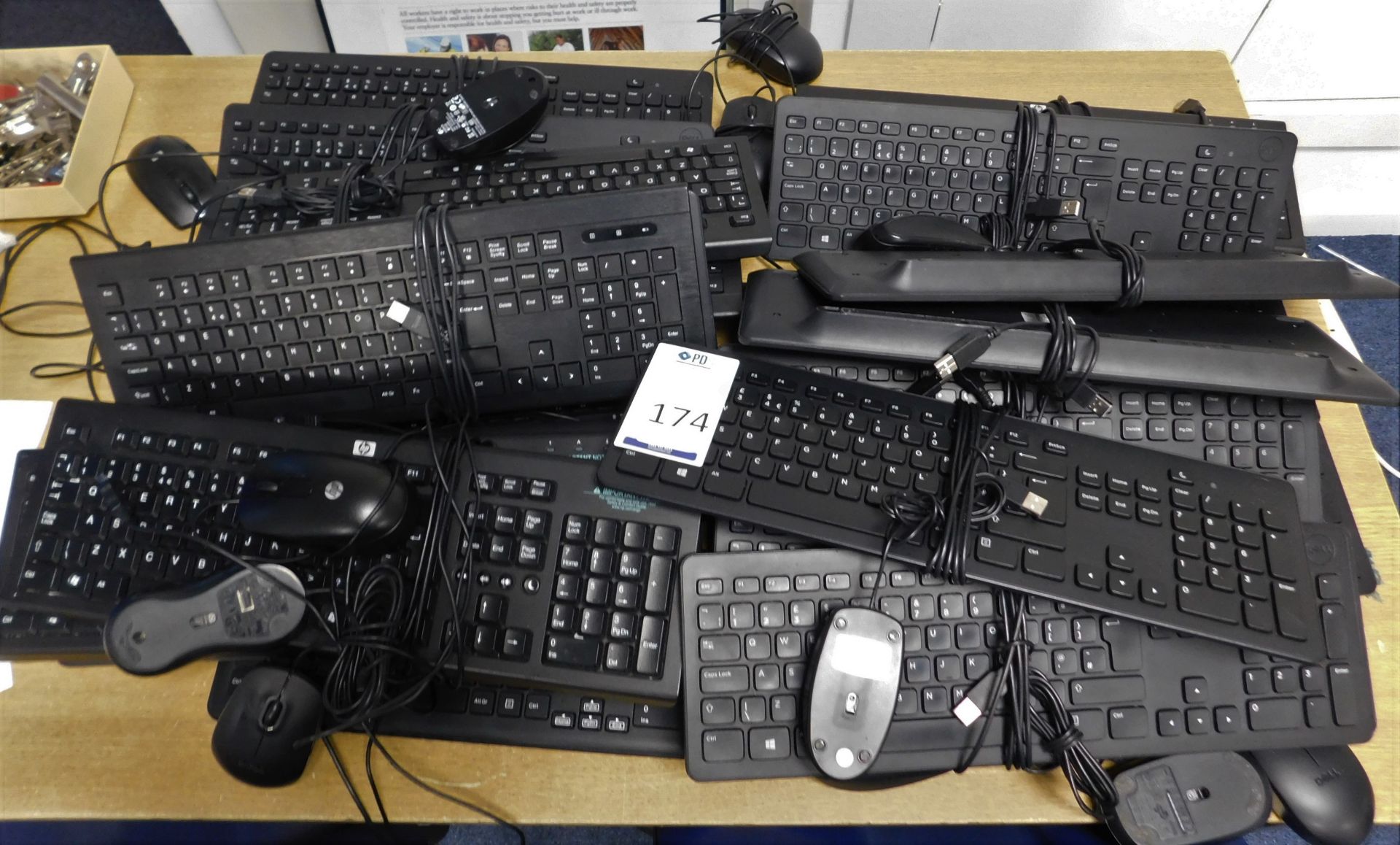 Quantity of Assorted Keyboards & Mice