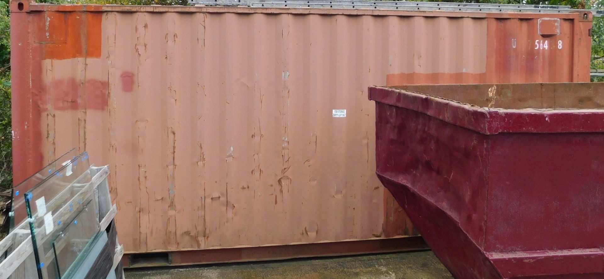 20ft Storage Container (Collection Delayed to after 12 Noon on Thursday 25th November) (Location: - Image 4 of 4