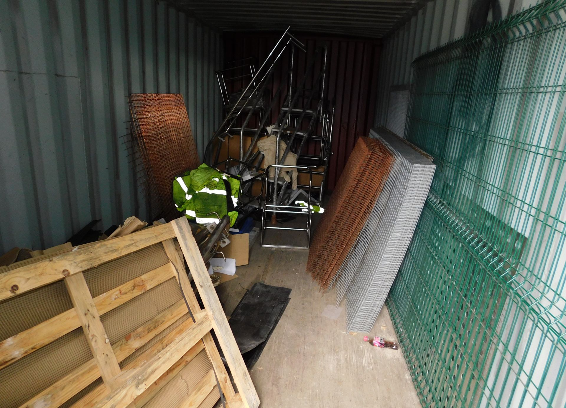 Contents of Container to Include Steel Mesh & Stock etc  (Collection Before 12 Noon on Thursday 25th