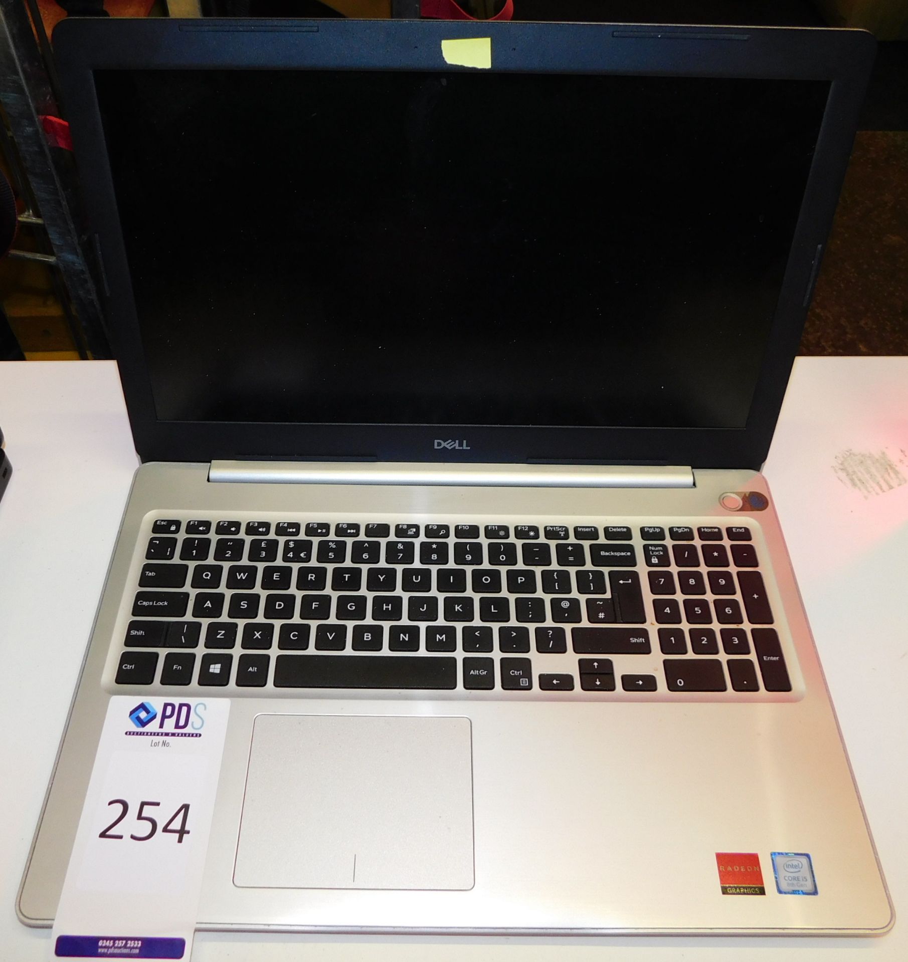 Dell Inspiron P75F i5 Laptop (no HDD, No PSU) (Location: Stockport. Please Refer to General Notes)