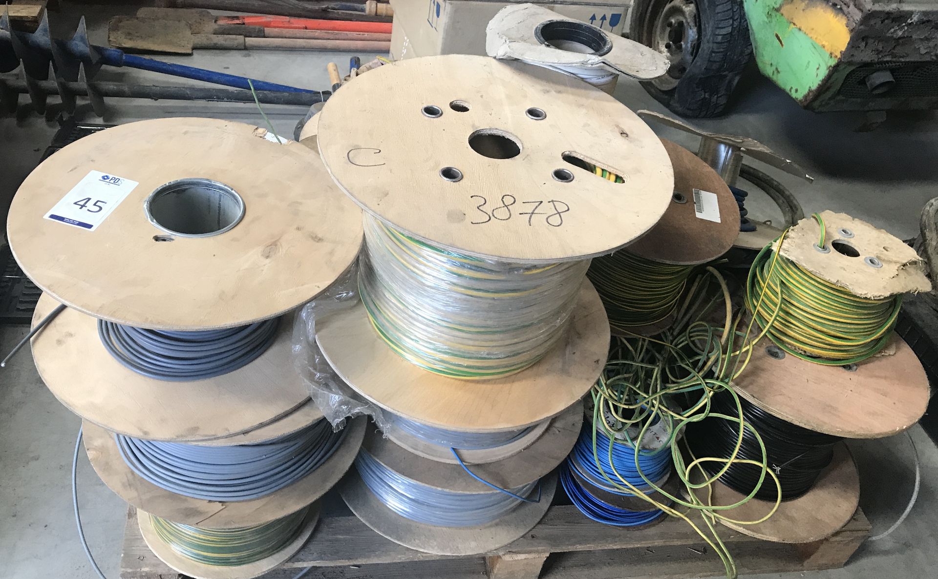 Quantity of Part Rolls Cables (Location: Brentwood. Please Refer to General Notes)