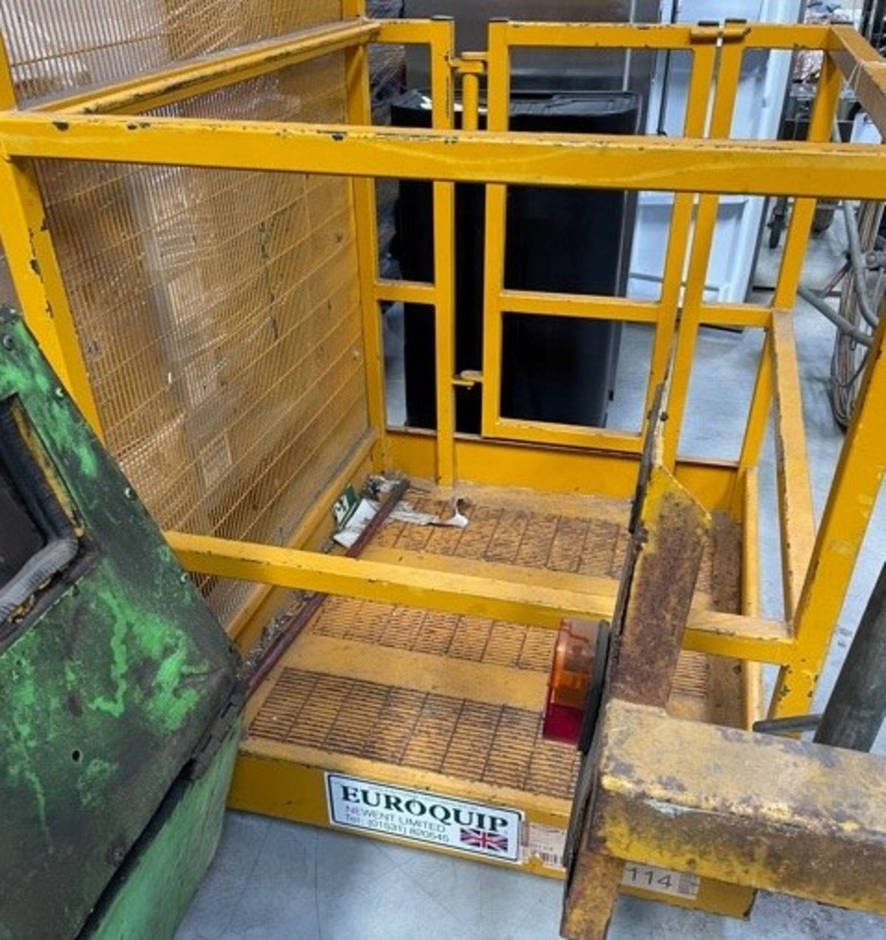 Euroquip Forklift Safety Cage (Location: Brentwood. Please Refer to General Notes) - Image 2 of 2