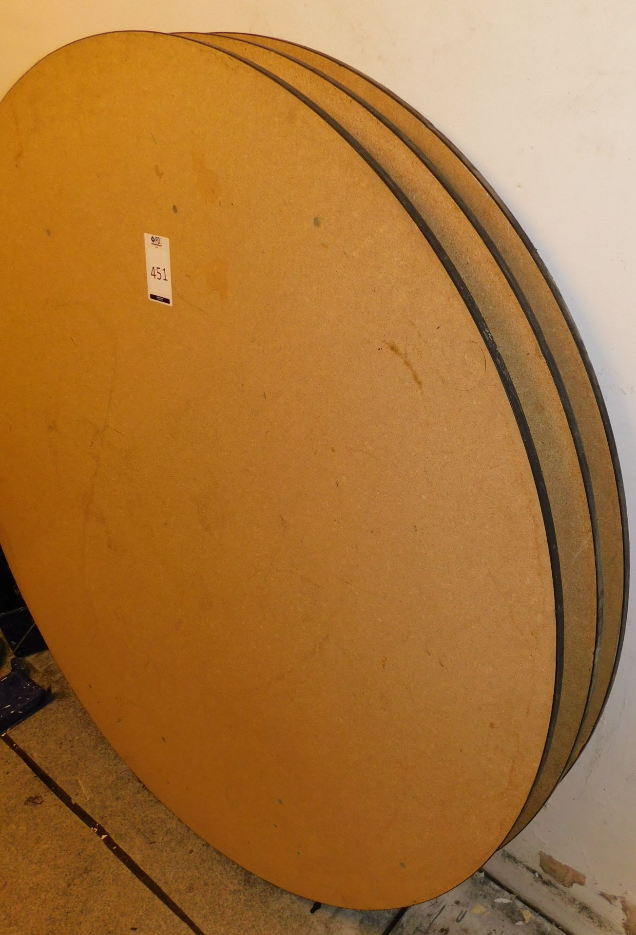 3 Circular Tables (152cm Diameter) (Location: Oldham. Please Refer to General Notes) - Image 2 of 2