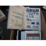Australia mint and used stamp collection in six stockbooks and selection of presentation packs. (B.
