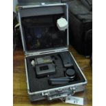 Sony DV cam video recorder with accessories in small aluminium flight type vanguard case. (B.P.