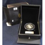 THE Queen's Beasts 'The Lion of England 2017' UK 10oz silver proof coin, numbered 177 of 1250, in