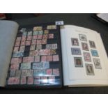 Austria collection of mostly used stamps in large stock book and lighthouse printed album, 100s of