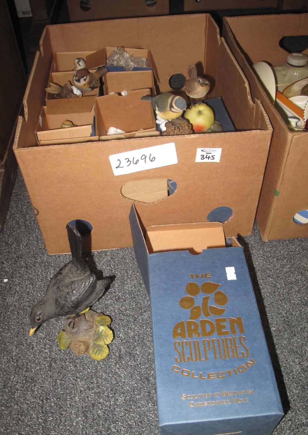 Collection of 'The Arden, the sculptures Collection, Birds of Britain' in original boxes to include;
