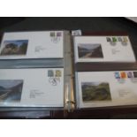 Great Britain collection of 70+ regional first day covers England, Northern Is, Scotland and Wales
