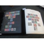 Berlin used stamp collection 1948 to 1990 in Lighthouse printed album and Hagner stock album of mint
