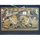 Marcus Designs plaque, 'The Tournament 1420', modern. (B.P. 21% + VAT)