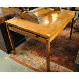 1960's/70's teak dining table with extending leaf. (B.P. 21% + VAT)