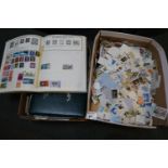 All world collection of stamps in albums, on pages, envelopes, packets and loose, many 100s. (B.P.