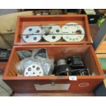 Vintage Paillard Bolex projector with reals etc. in a fitted carrying case. (B.P. 21% + VAT)