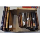 Box of antiquarian books, mainly relating to Northamptonshire to include, 'Cox's History of