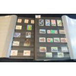 Collection of all world mint stamps in two large 24 page stockbooks. 250+ stamps. (B.P. 21% + VAT)