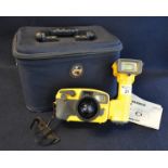 Yellow sub40 under water strobe YS-40 in fitted case with instruction manuals etc. (B.P. 21% + VAT)
