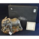 Composition study of Ndovu-African elephant by Ann Richmond, limited edition of 3500, with