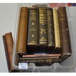 Box of antiquarian books, mainly relating to Northampton to include; 'History of the Church of St