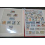 Isle of Man mint collection of stamps in Lindner printed album and red stockbook. 100's of