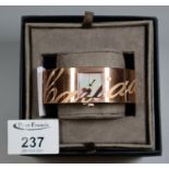 Clogau gold Rose gold plated 'Cariad' watch (rrp £400), in original box. (B.P. 21% + VAT)