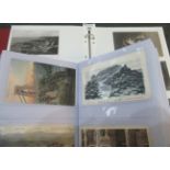 Postcards collection in two albums British - Foreign topographical, greetings etc. (B.P. 21% + VAT)