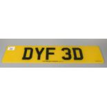 Registration number DYF 3D (Dyfed). Locally owned on retention certificate. (B.P. 21% + VAT)