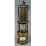 Wilhelm Seippel Dortmumd German brass miners lamp Z.L360A. (B.P. 21% + VAT)