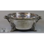 Silver plated, two-handled bowl or tureen by G.R. Collins & co. Birmingham. (B.P. 21% + VAT)