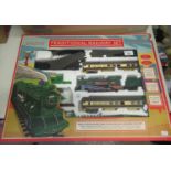 Charity sale - Battery powered traditional railway set, Easyclick - track in original box. (B.P. 21%