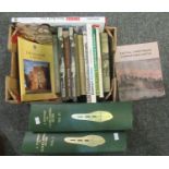 Small box of mostly Welsh interest books to include; Volume I & II 'A History of Carmarthenshire' by