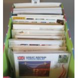 Box with collection of First Day covers, Great Britain, Channel Islands and various world wildlife