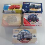 Box containing assorted Corgi Classics diecast model vehicles in original boxes to include; Scammell