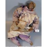 Replica Pueblo Indian woman figurine (American - South West), paper doll. (B.P. 21% + VAT)