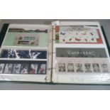 Great Britain collection of presentation packs in green album. Mostly 2008 to 2011 period, plus a