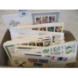 Box of Great Britain and channel islands First Day Covers.1961 to 1995 period 150+covers. (B.P.