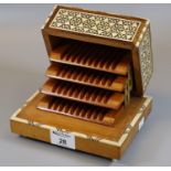 20th Century Middle Eastern design musical cigarette box. (B.P. 21% + VAT) Currently not working