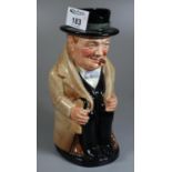 Royal Doulton Winston Churchill character jug