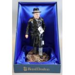 Royal Doulton 'Winston S Churchill' HN3433 figurine, limited edition of 1205/5000, in original