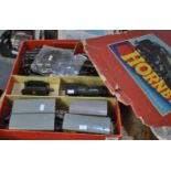 Hornby O gauge tinplate train set in appearing original box. (B.P. 21% + VAT)